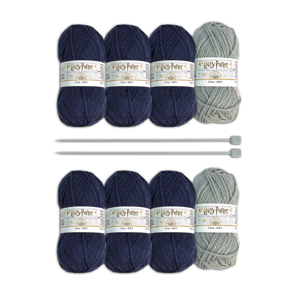 Product image Harry Potter - Ravenclaw Gloves & Socks Knitting Set