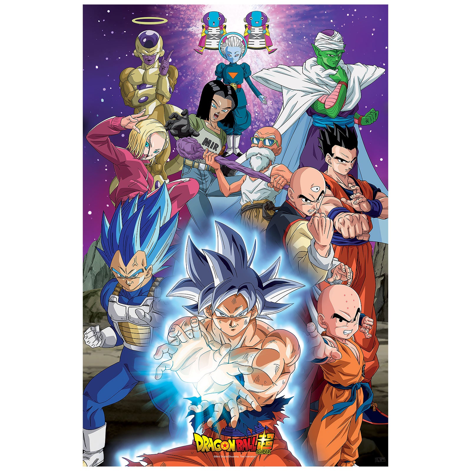 Dragon Ball Super - Universe 7 Maxi Poster – Elbenwald