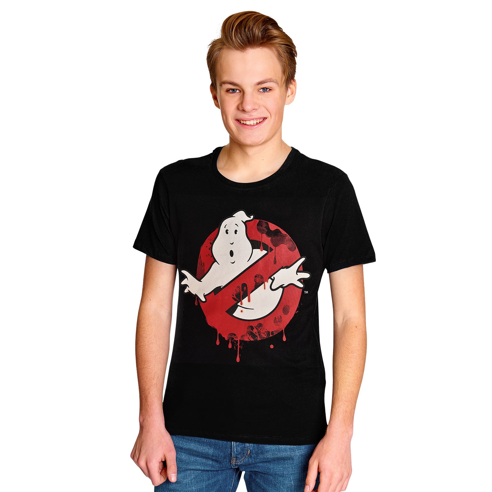 Product image Ghostbusters - Glow in the Dark Logo T-Shirt Black
