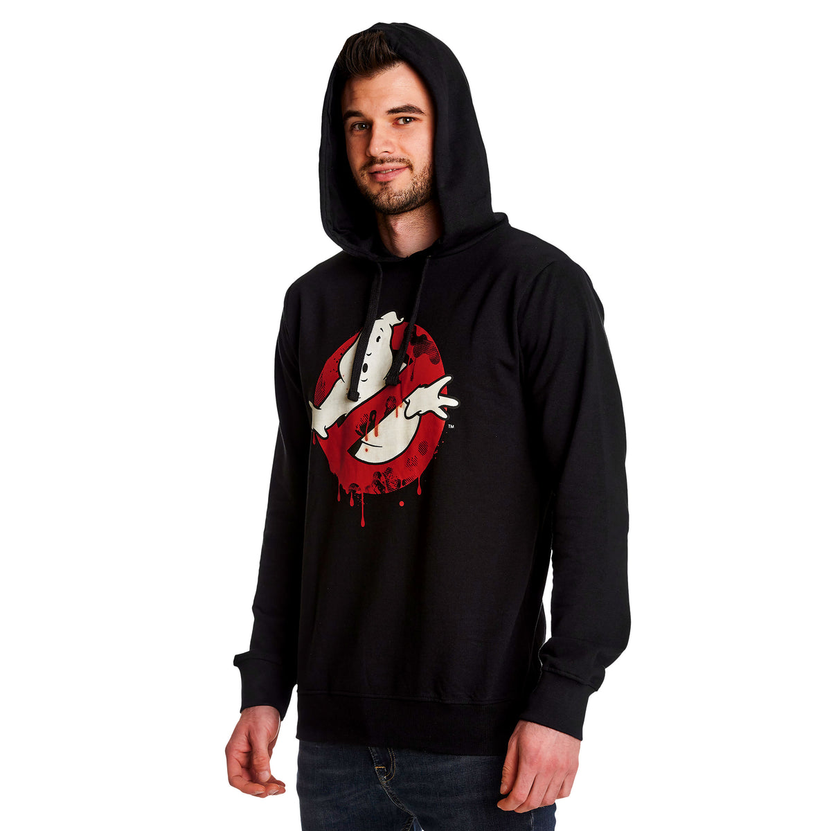 Product image Ghostbusters - Glow in the Dark Logo Hoodie Black