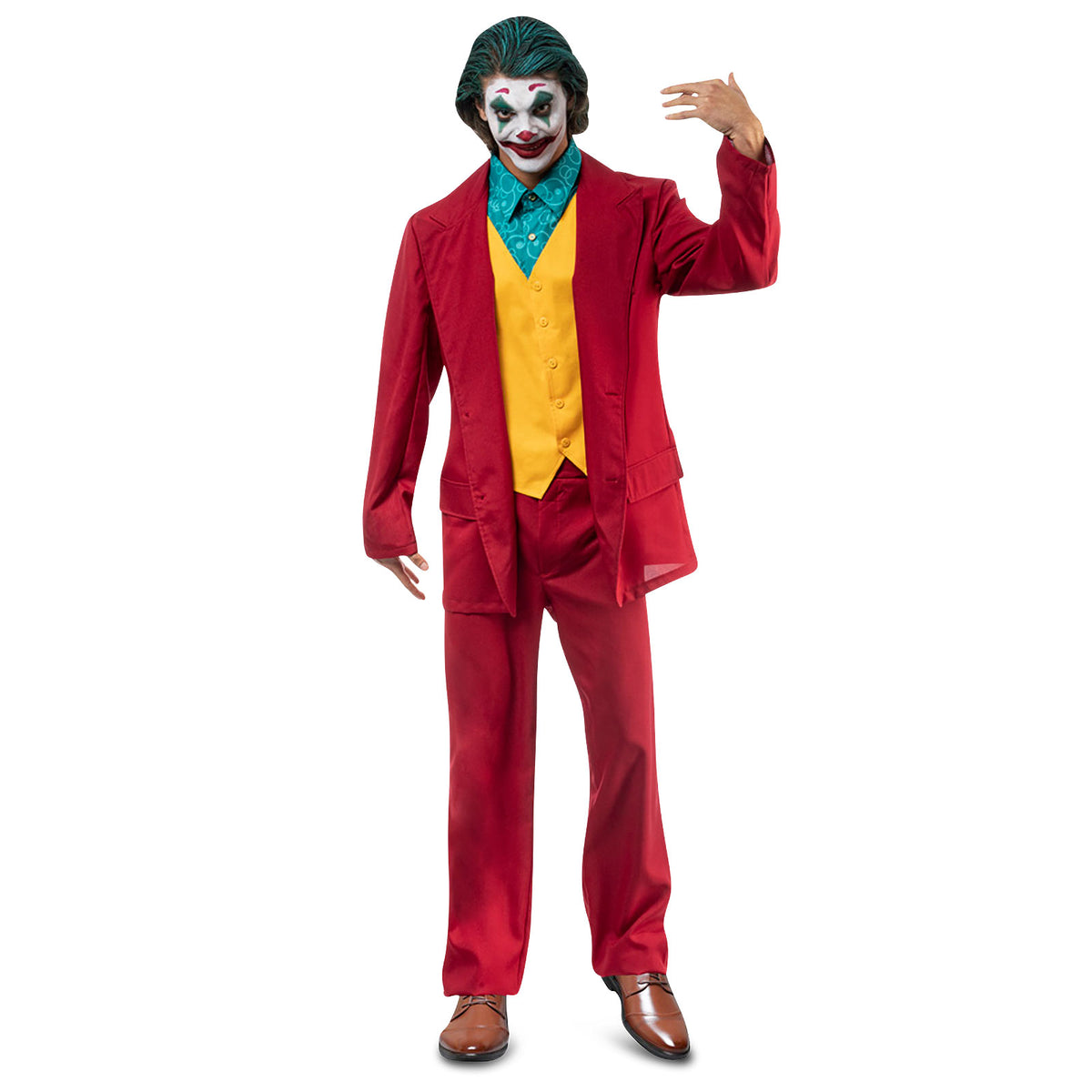 Product image Mr. Crazy Costume Movie Suit for Joker Fans red