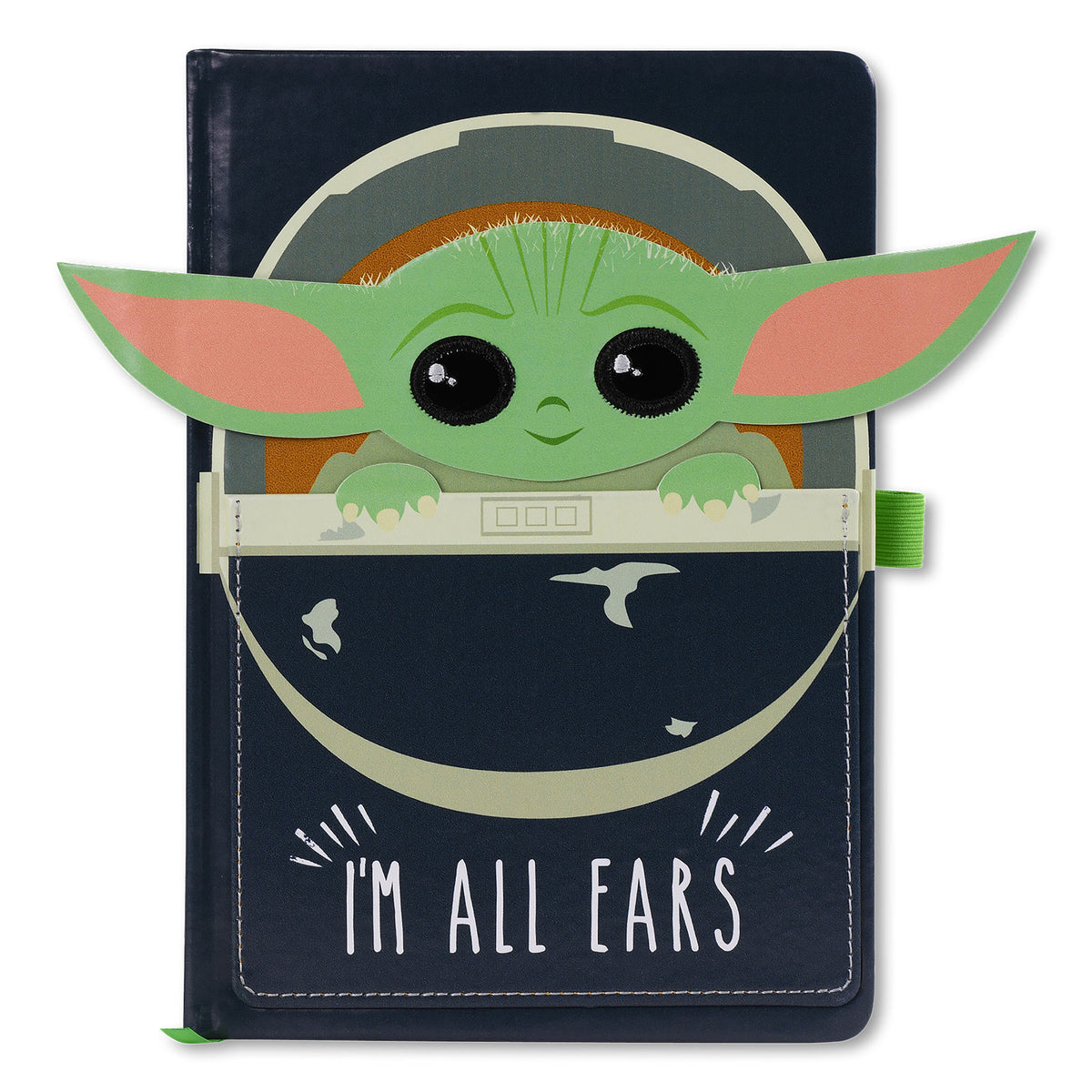Product image Grogu I'm All Ears Notebook A5 - Star Wars The Mandalorian