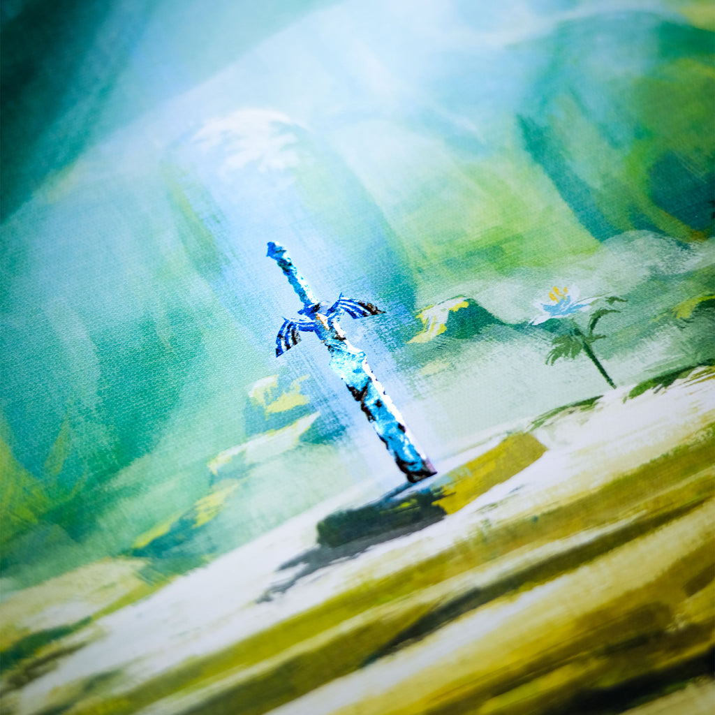 Product image Zelda - Master Sword Wall Art with Light