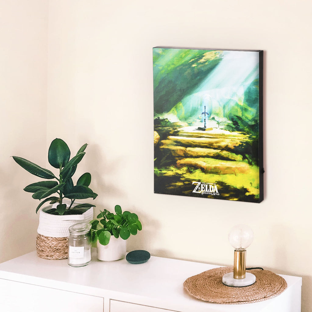 Product image Zelda - Master Sword Wall Art with Light