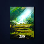Product image Zelda - Master Sword Wall Art with Light