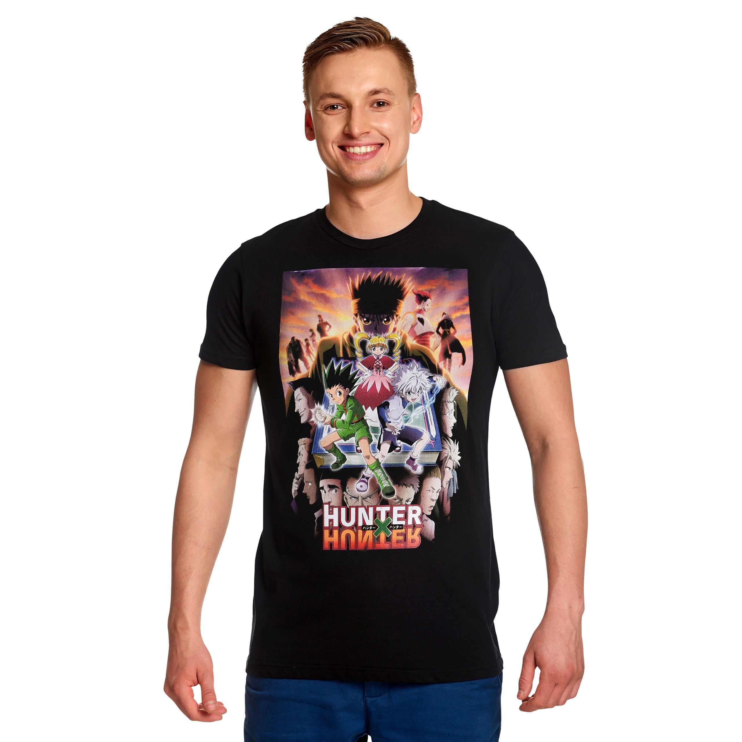 Hunter x Hunter - Group T-Shirt black – Elbenwald