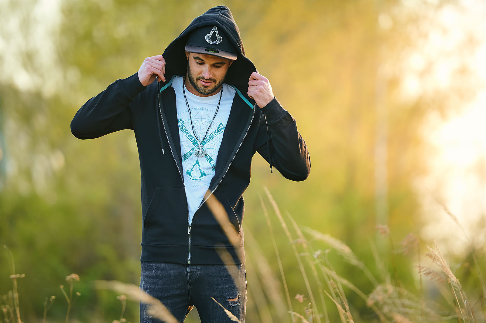 Product image Assassin's Creed - Valhalla Metal Logo Snapback Cap