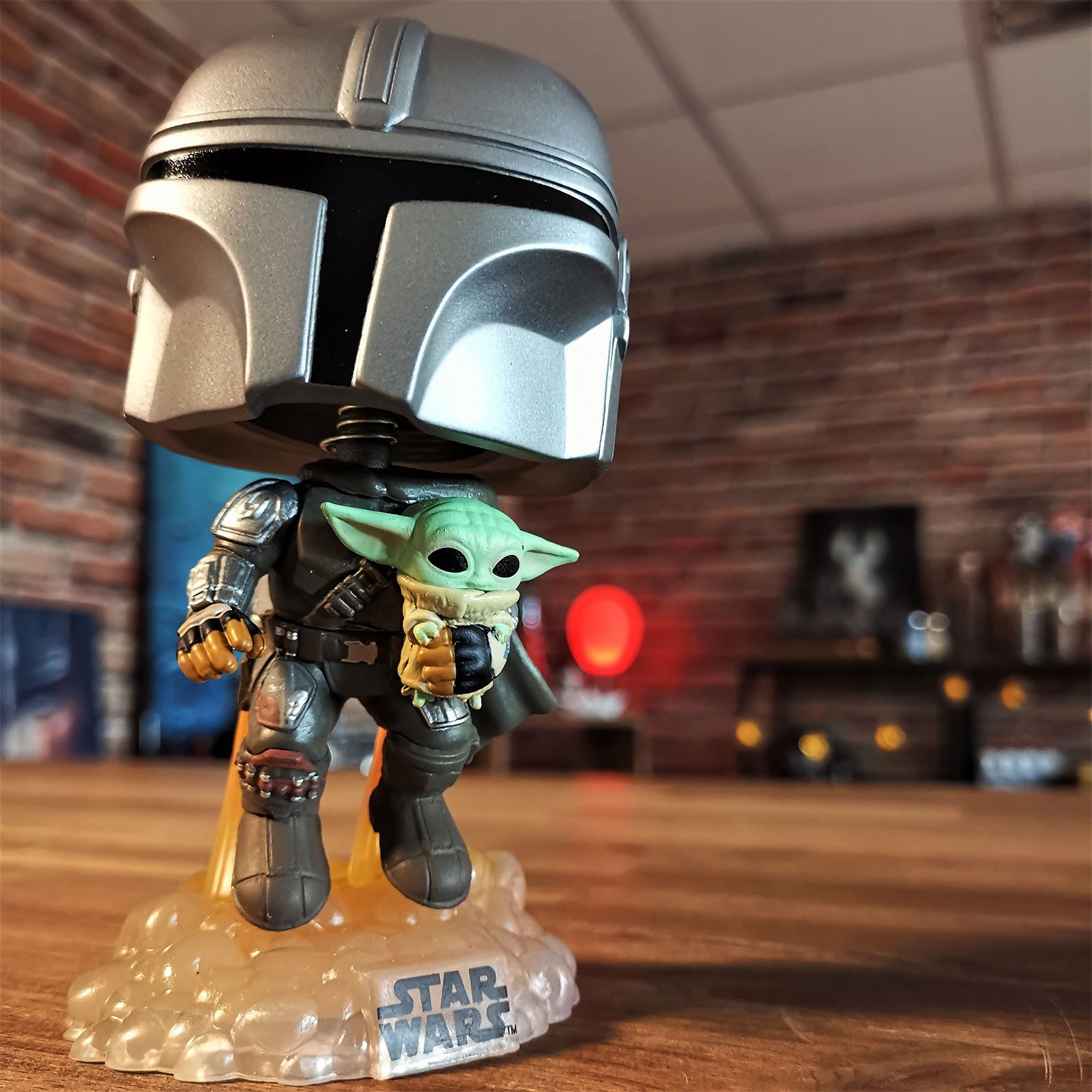 The Mandalorian with The Child Funko Pop Bobblehead - Star Wars