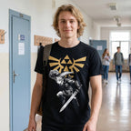 Product image Zelda - Link Battle T-Shirt black