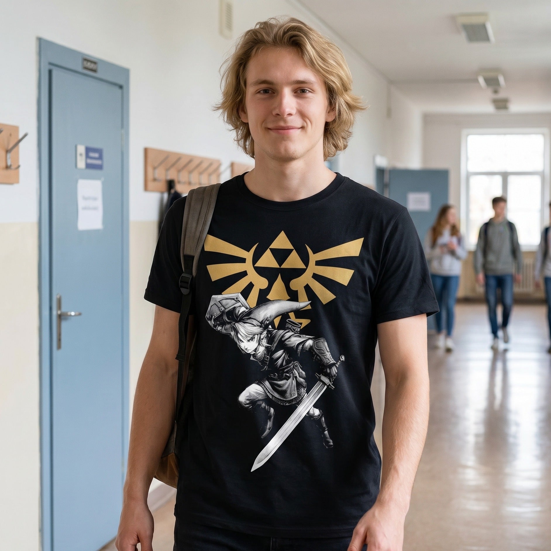 Product image Zelda - Link Battle T-Shirt black