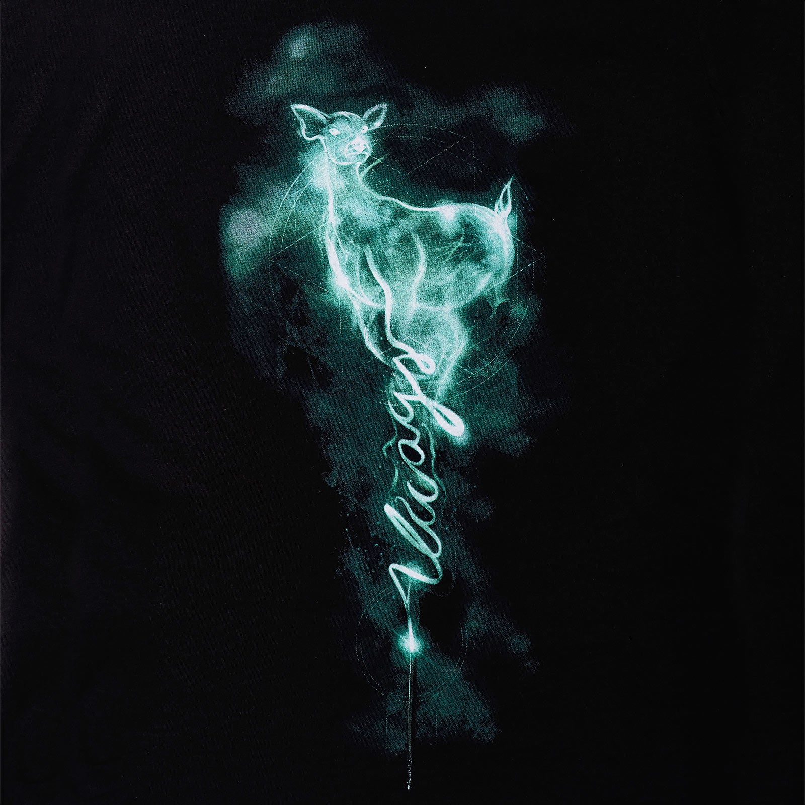 Product image Snape Patronus Always Women's T-Shirt Black - Harry Potter