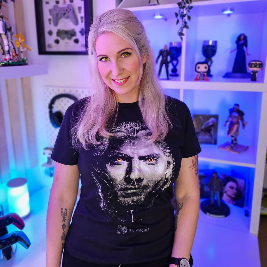Product image Witcher - Geralt Portrait T-Shirt black