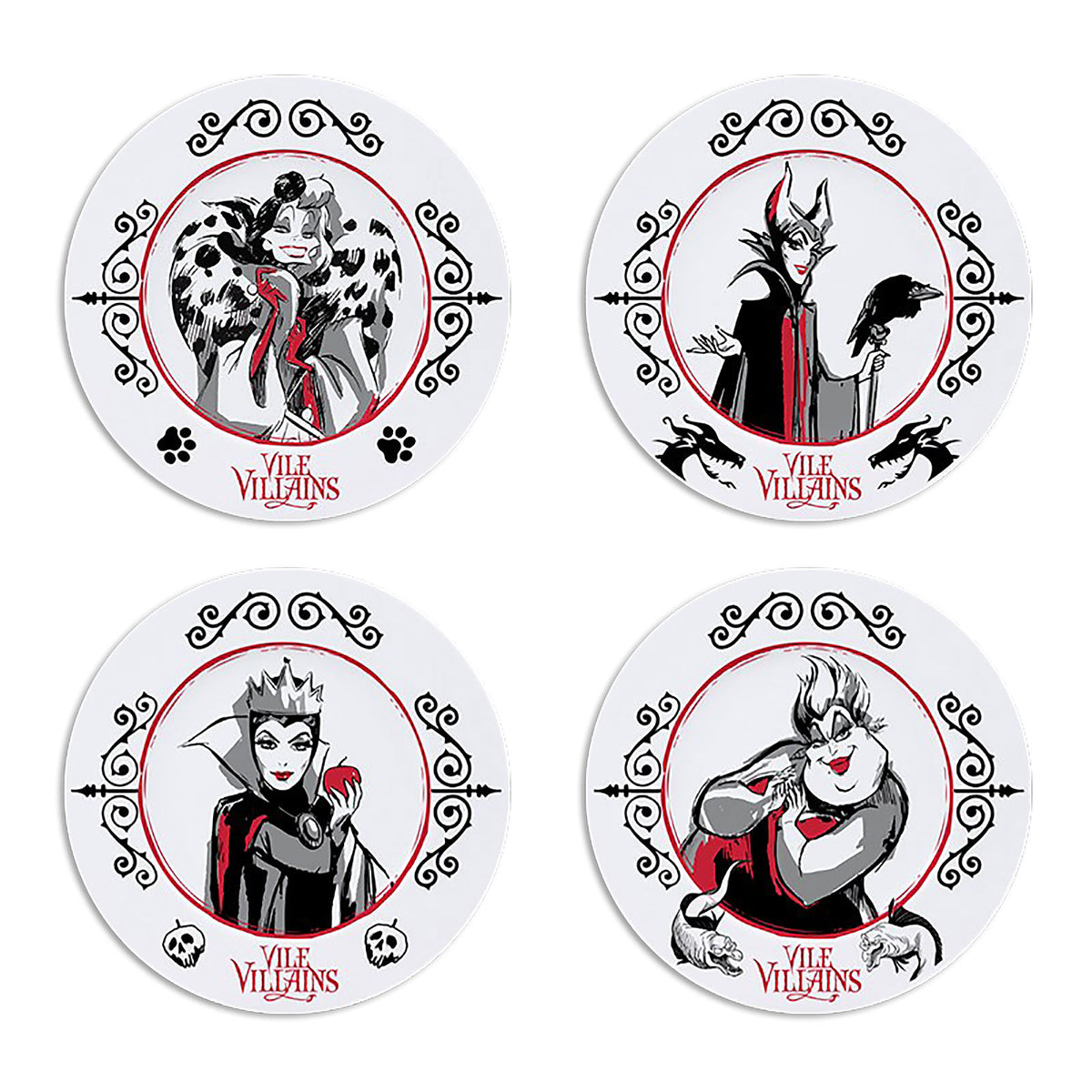 Product image Disney Villains Plate Set