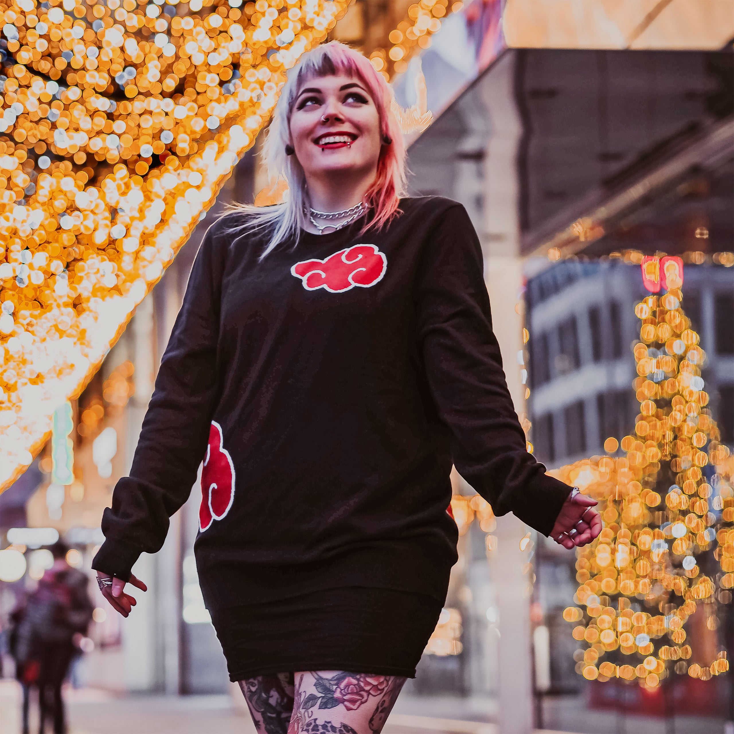 Product image Naruto - Akatsuki Symbol Knitted Sweater