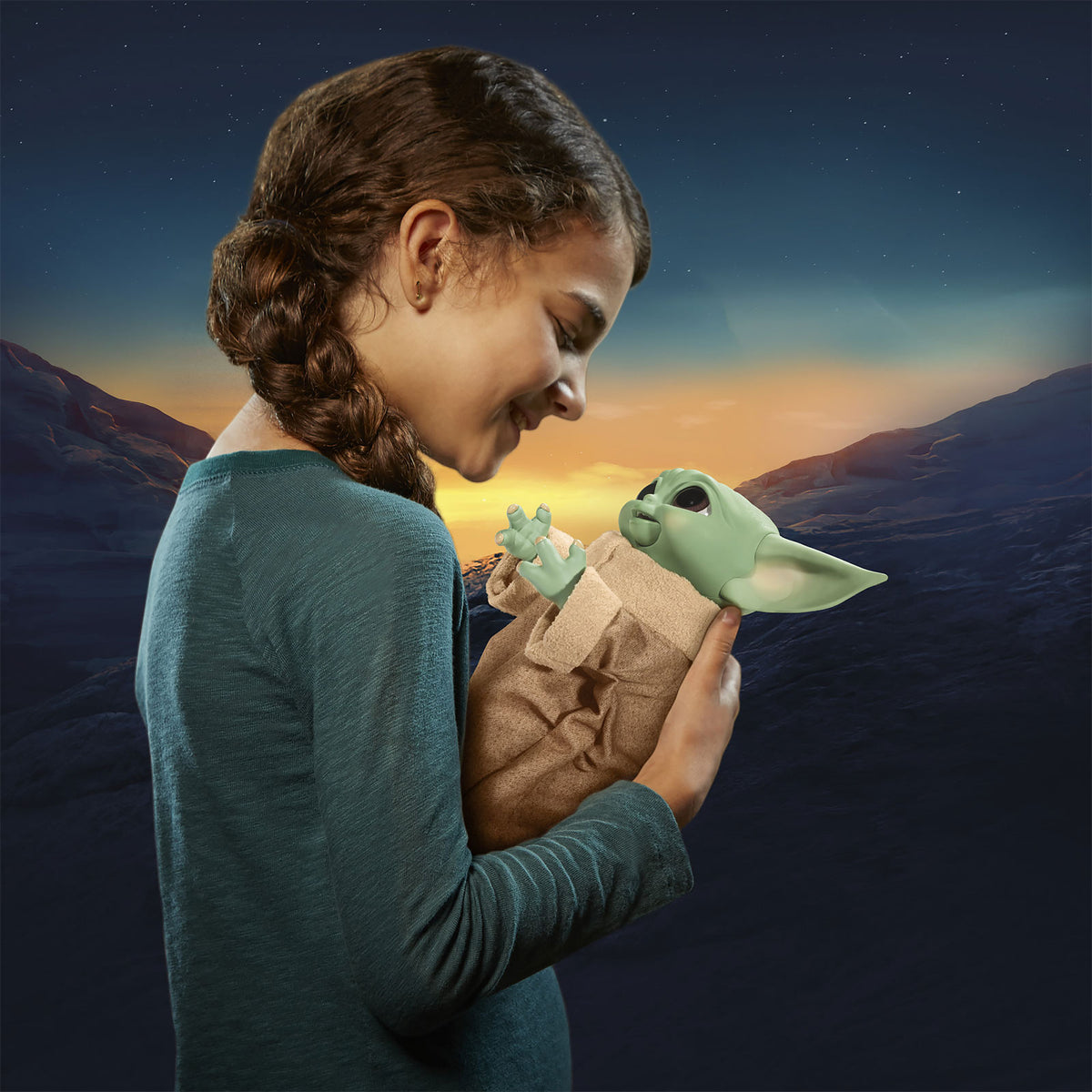Product image Grogu Galactic Snackin Interactive Figure - Star Wars The Mandalorian
