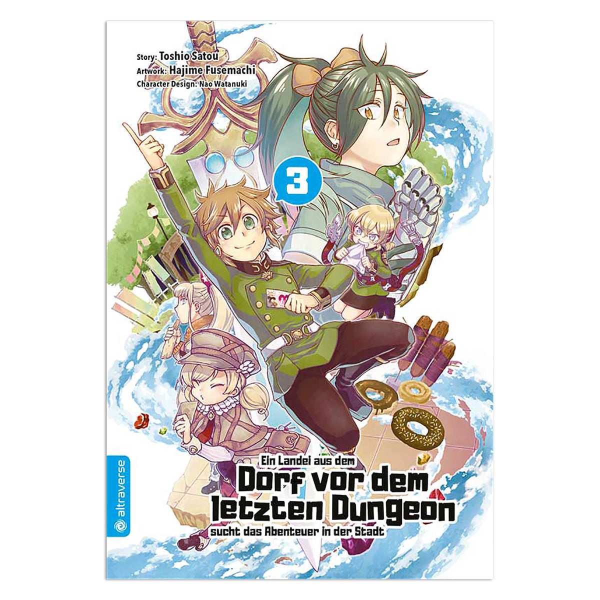 Product image A Country Bumpkin from the Village before the Last Dungeon is Seeking Adventure in the City - Volume 3 Paperback