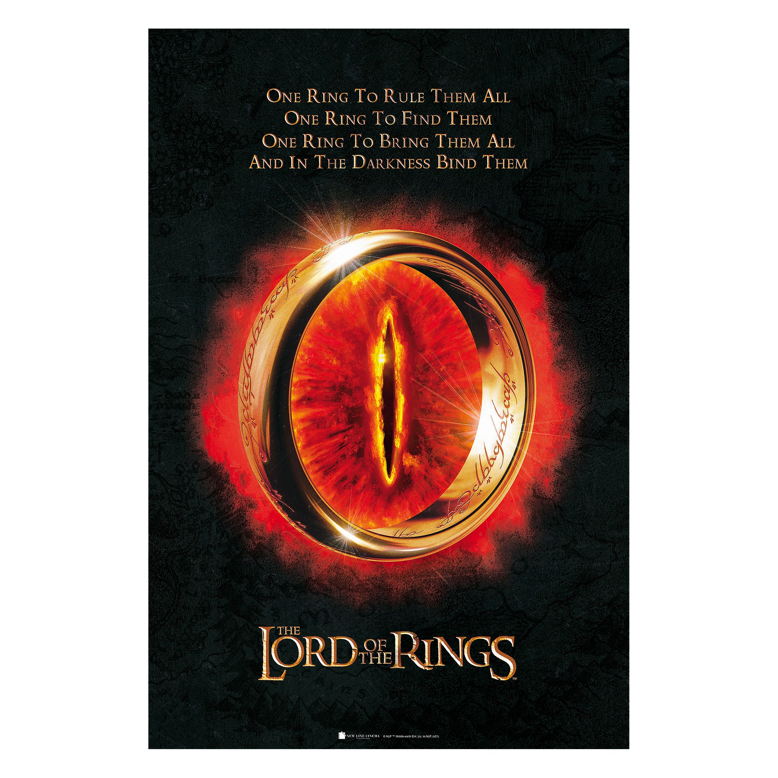 Product image The Lord of the Rings - The One Ring Maxi Poster