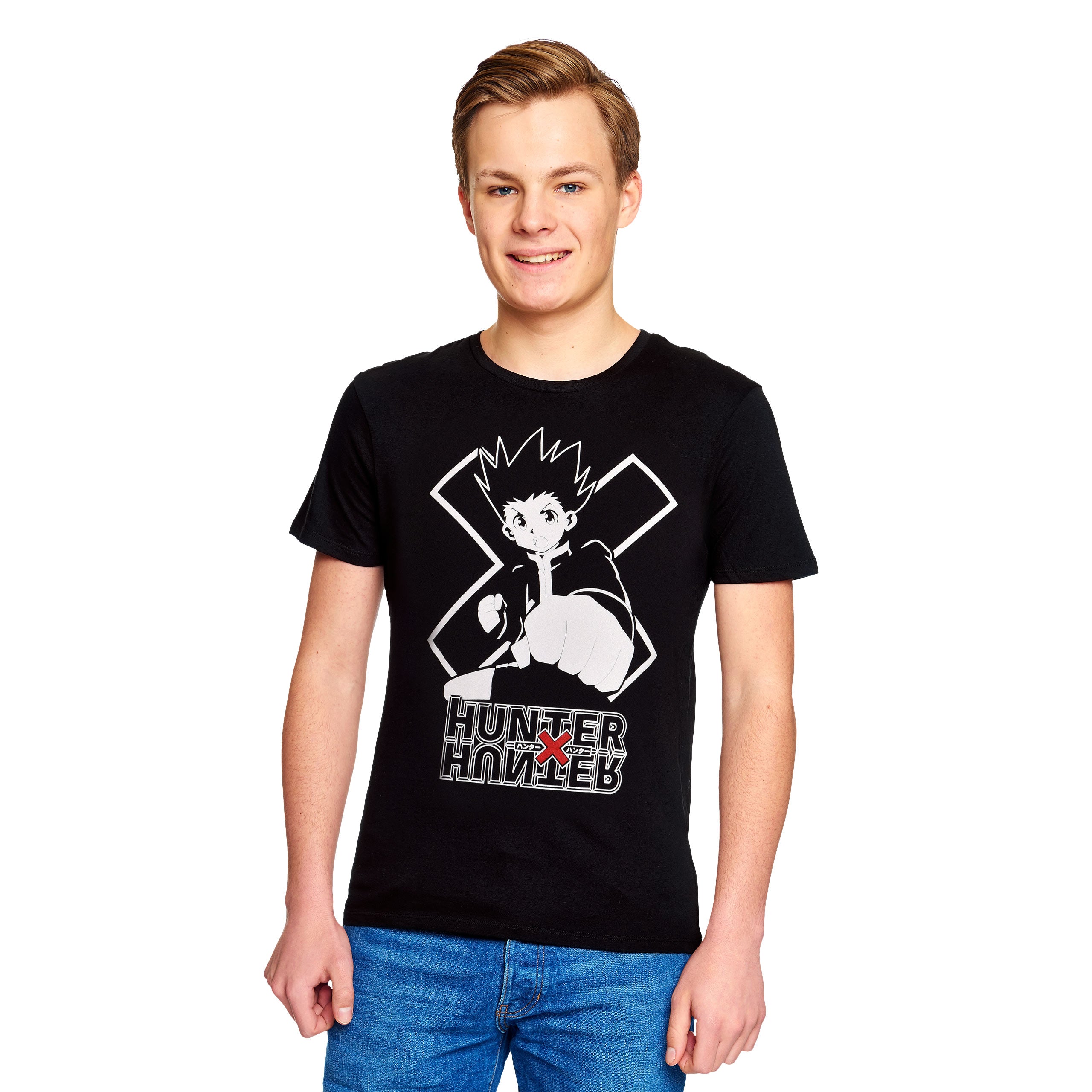 Hunter x Hunter - Gon Punch T-Shirt Black – Elbenwald
