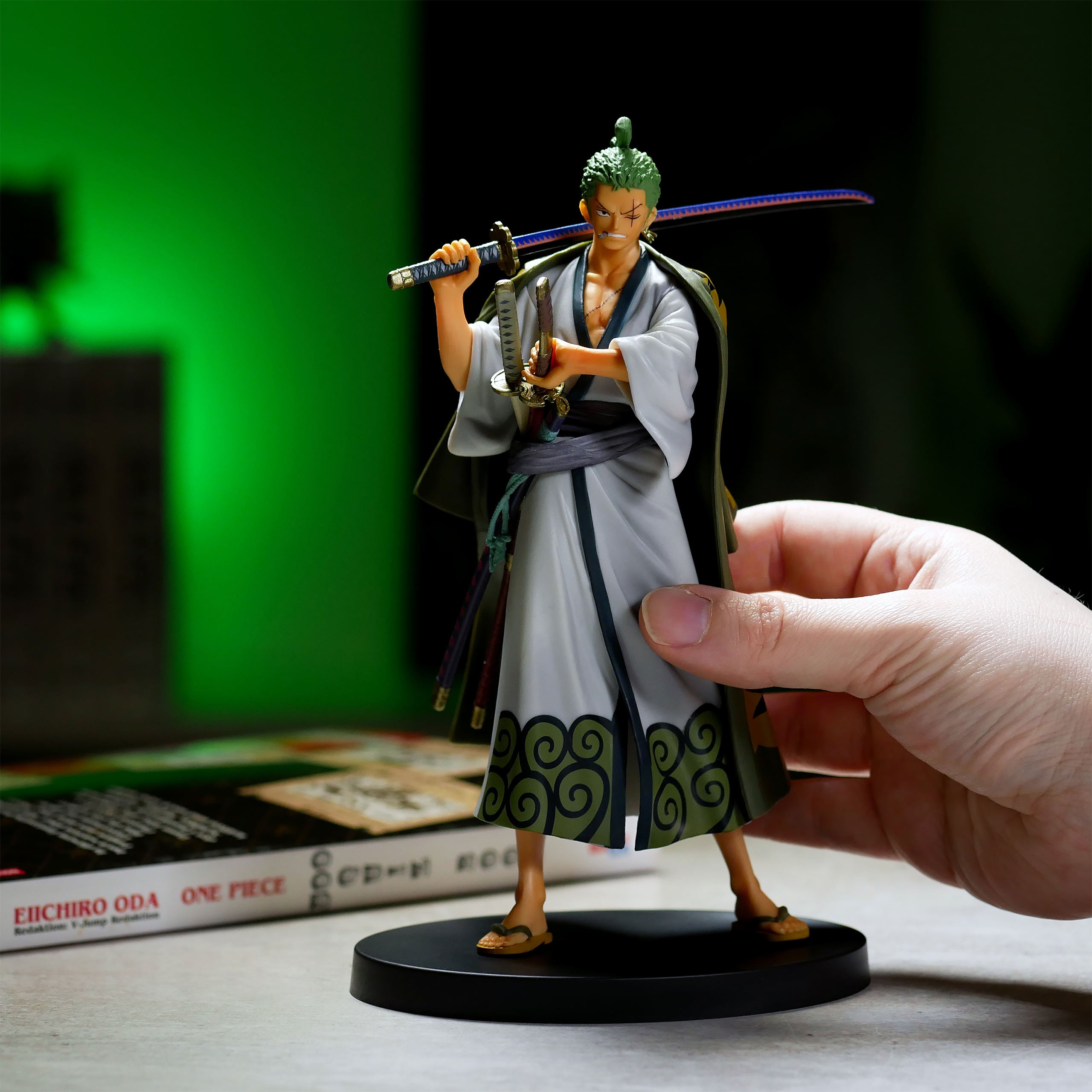 One Piece - Roronoa Zoro Wanokuni Vol. 2 Figure 19.6 cm – Elbenwald