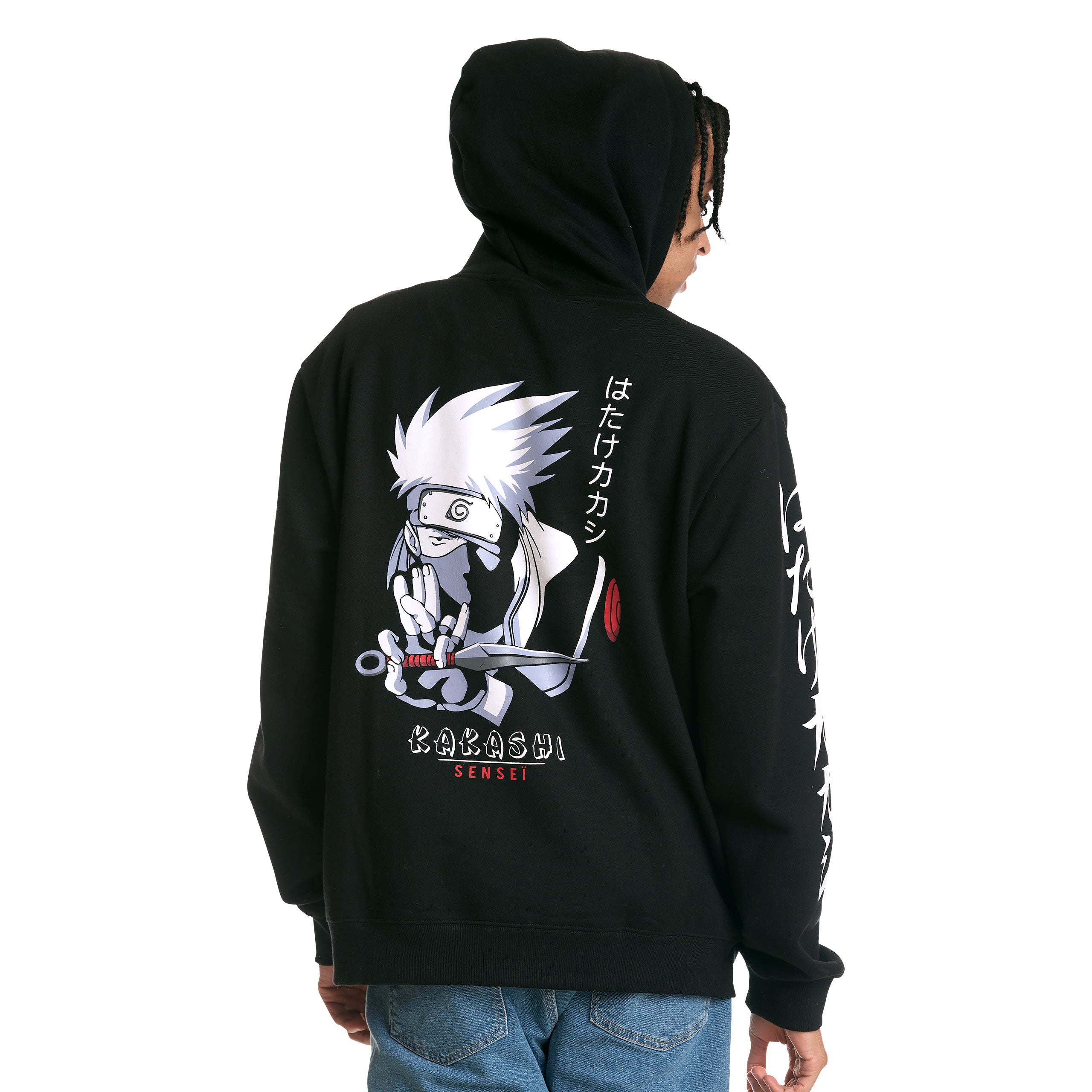 Naruto - Kakashi Sensei Hoodie Black – Elbenwald