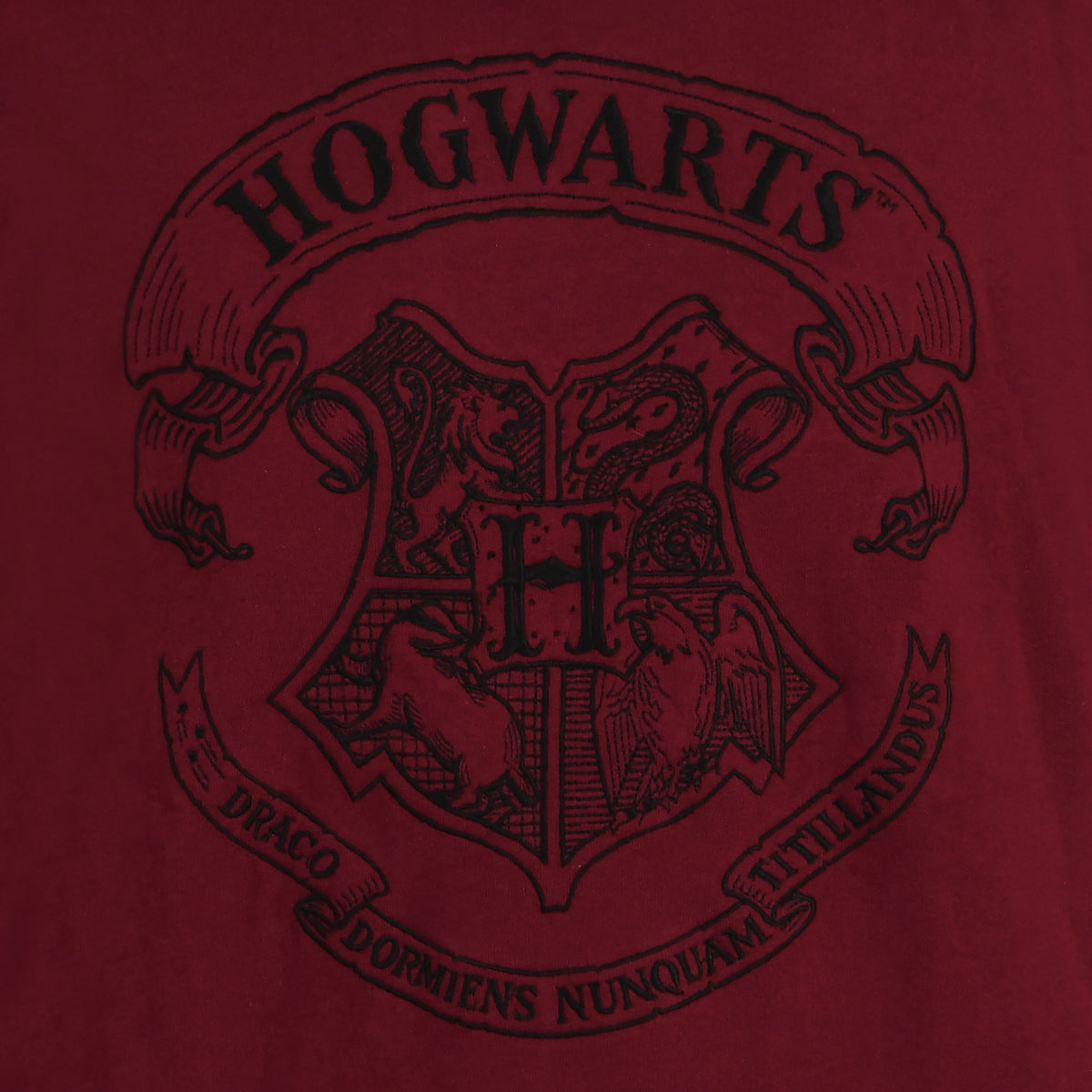 Product image Harry Potter - Hogwarts Logo Hoodie red