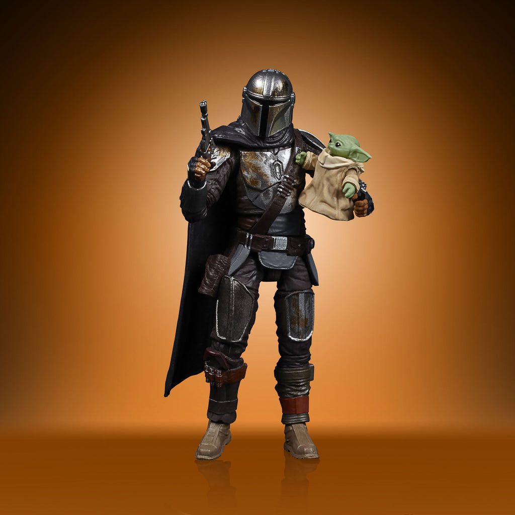 Product image Din Djarin with Grogu Action Figure 10 cm - Star Wars The Mandalorian