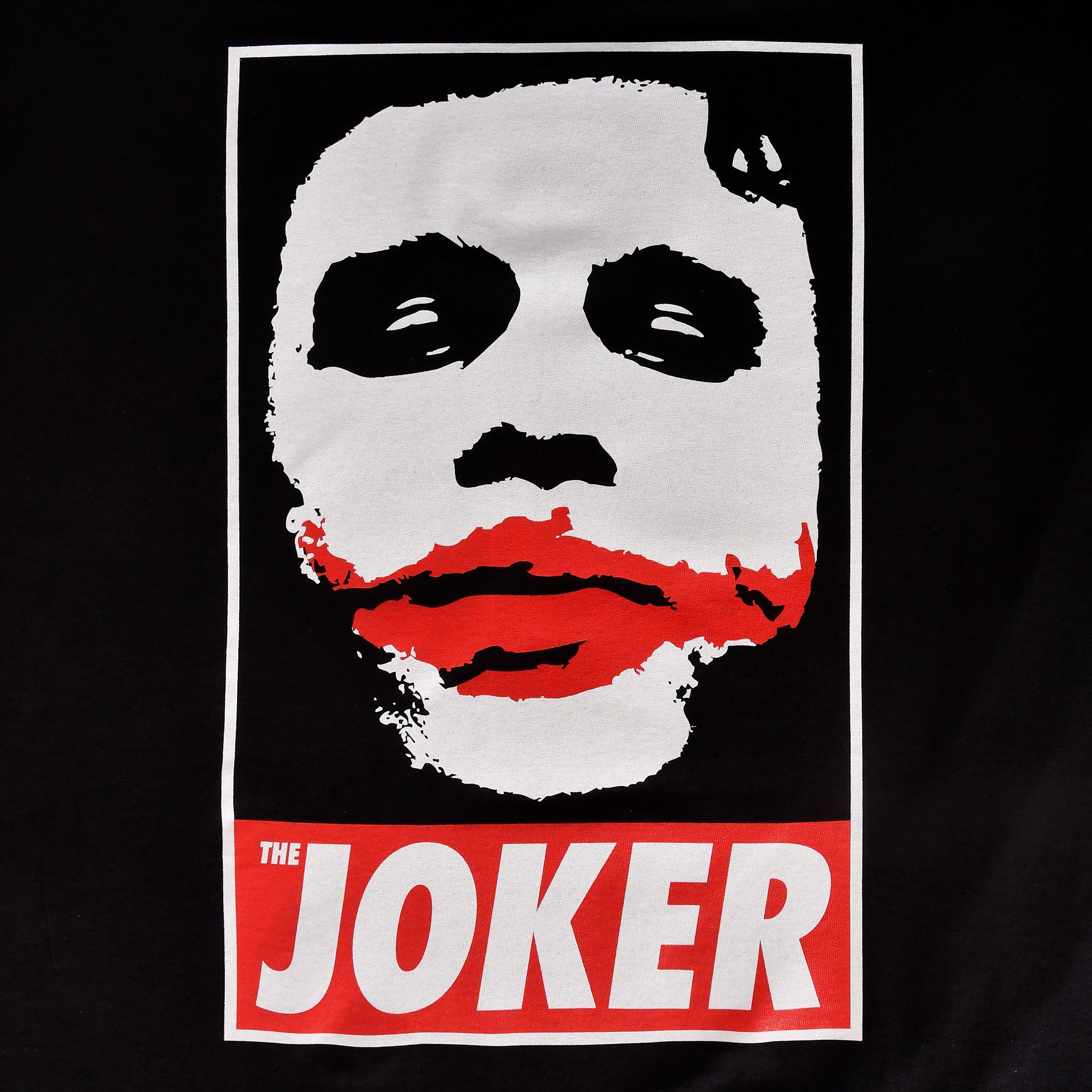 The Dark Knight - Joker Poster T-Shirt Black – Elbenwald
