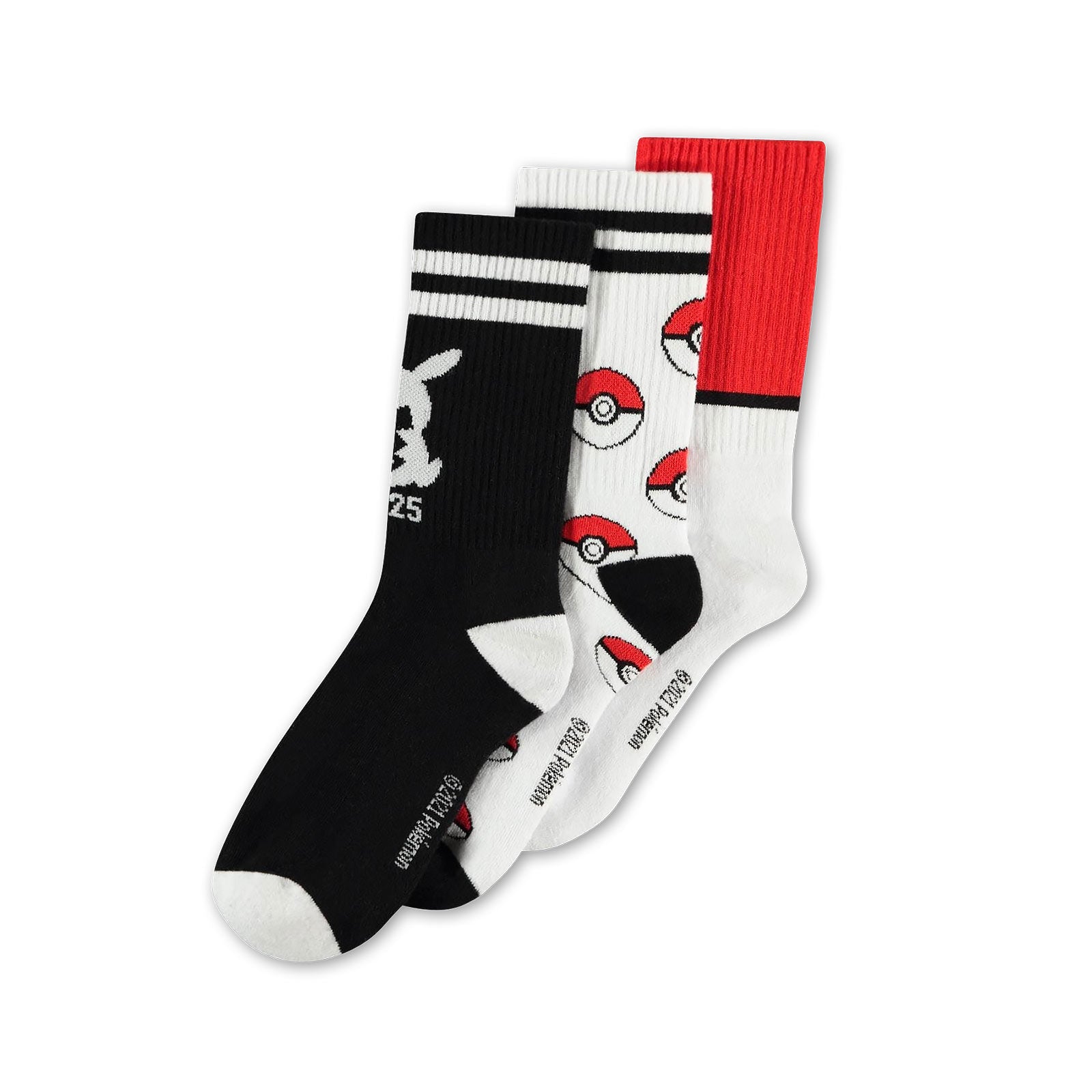 Product image Pokemon - Pokeball Socks 3-piece set