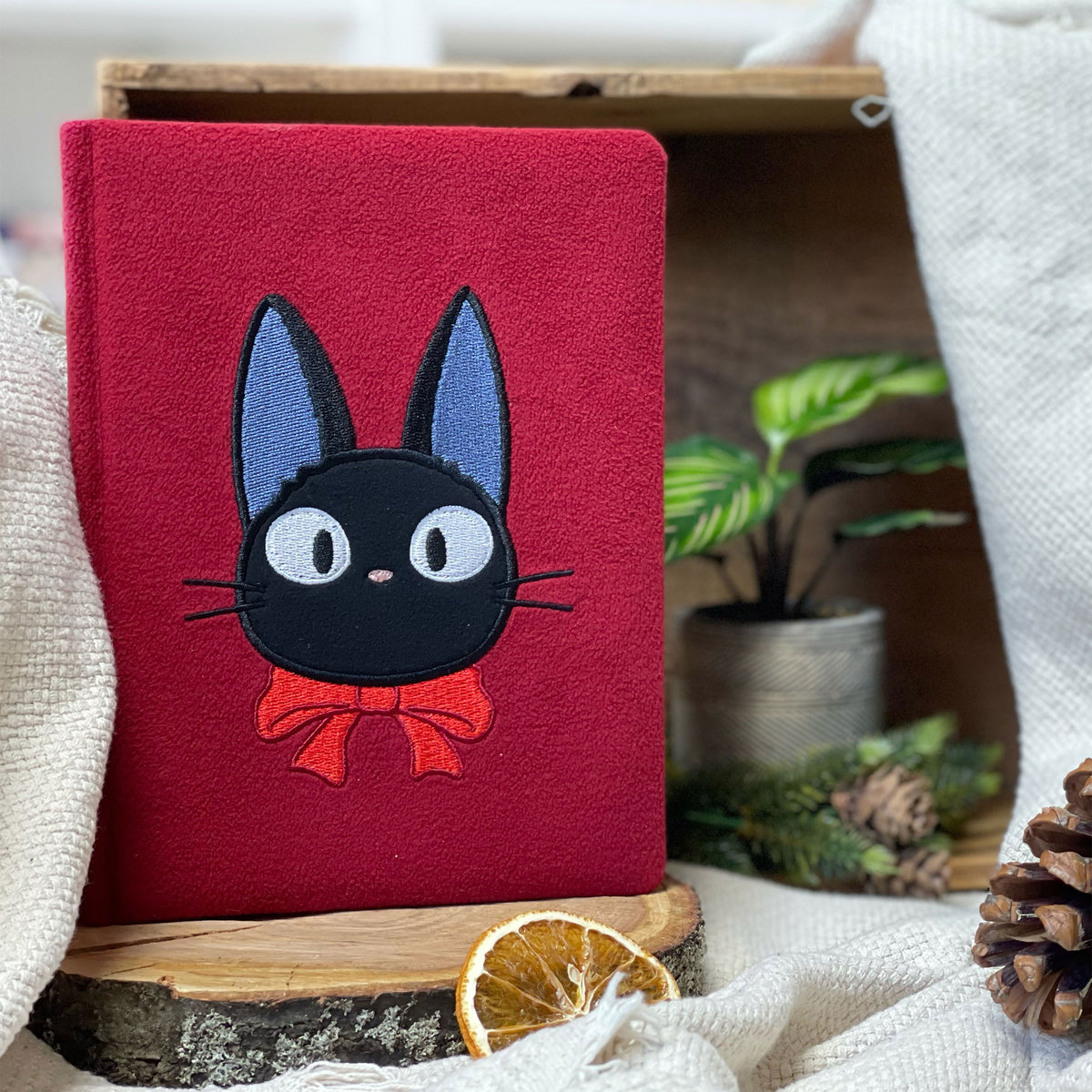 Product image Kiki's Little Delivery Service - Jiji Plush Notebook A5