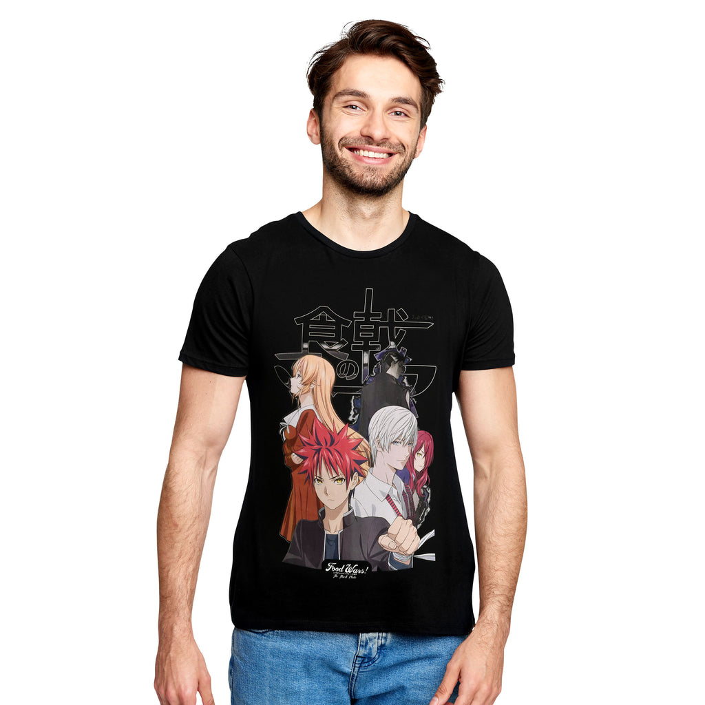 Product image Food Wars - Crew T-Shirt Black