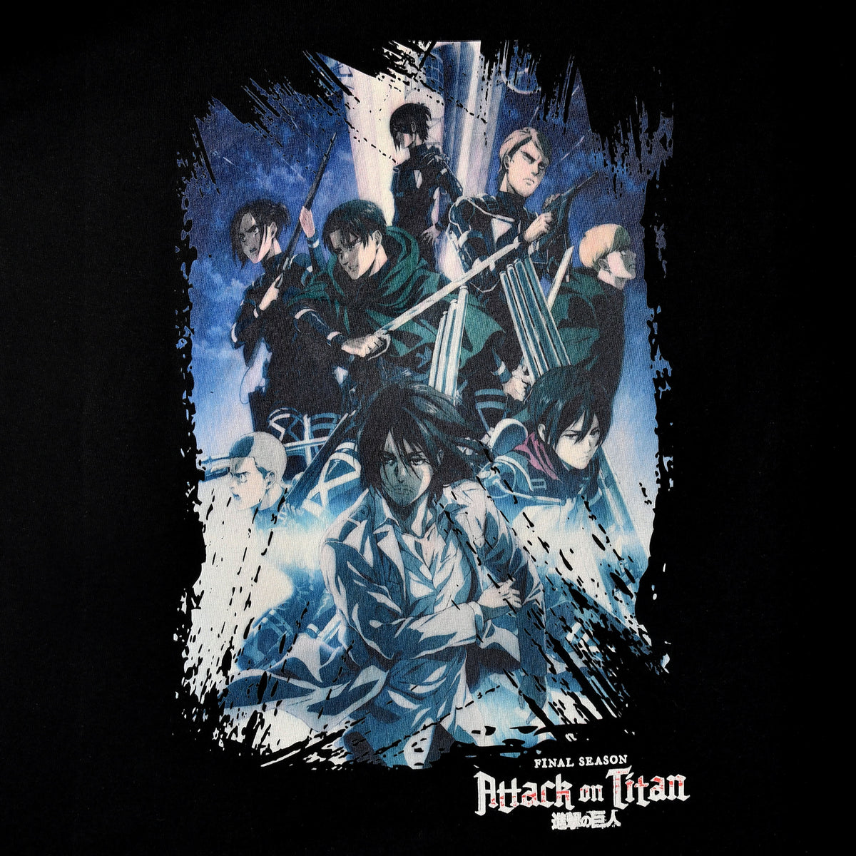 Product image Attack on Titan - Season 4 T-Shirt black