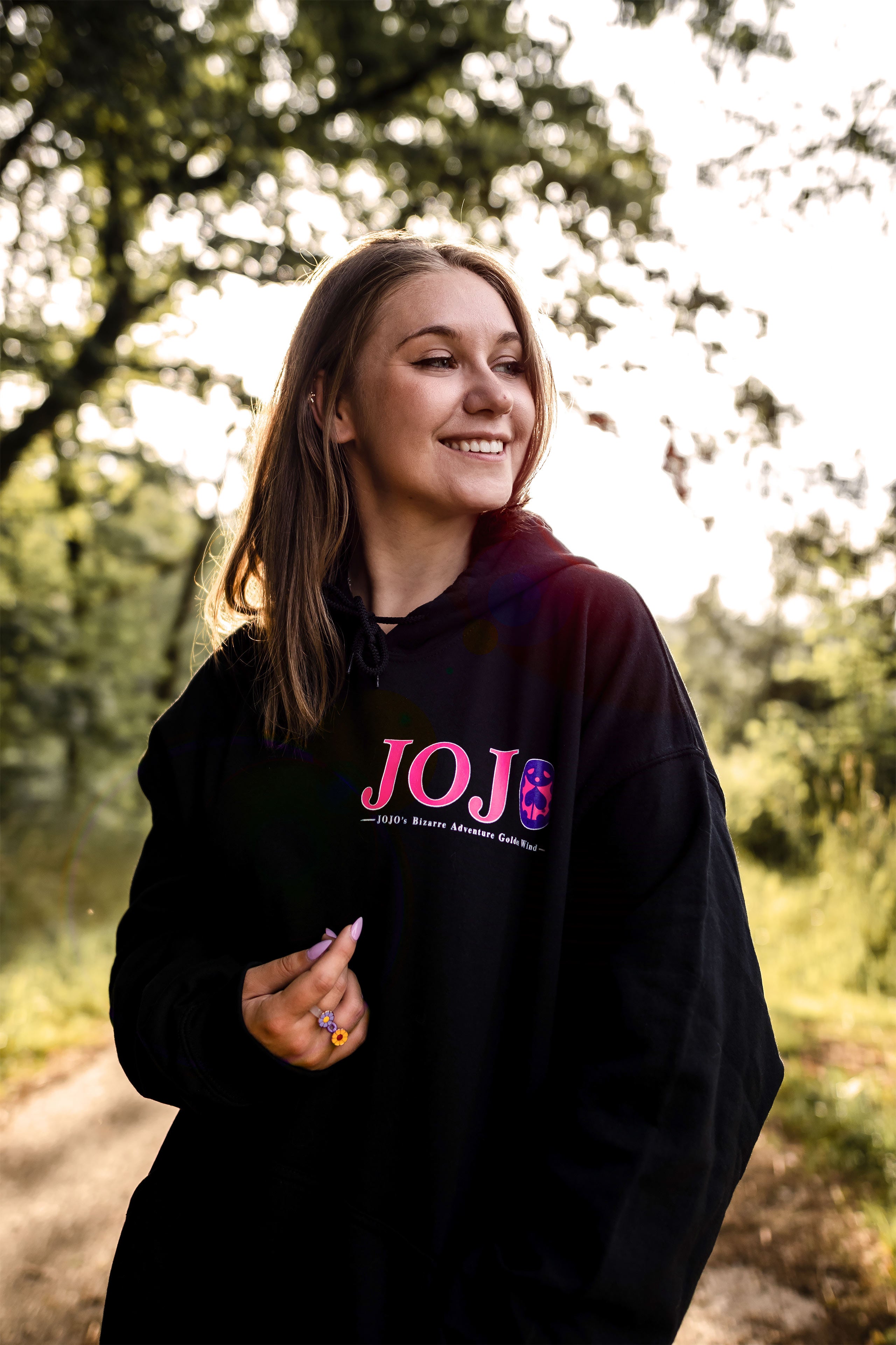 Product image JoJo's Bizarre Adventure - Giorno and Bruno Hoodie Black