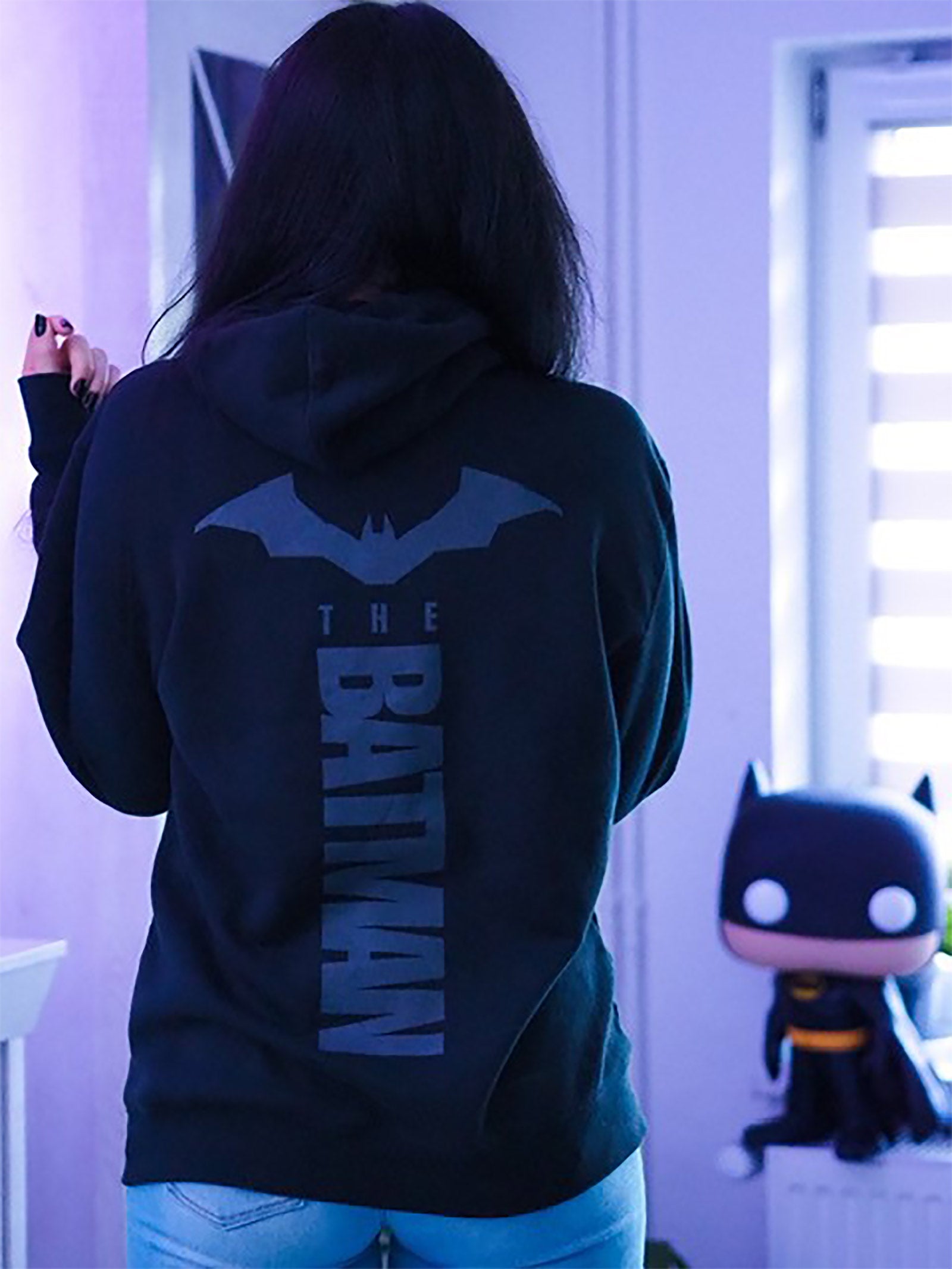 Product image The Batman Logo Hoodie Black