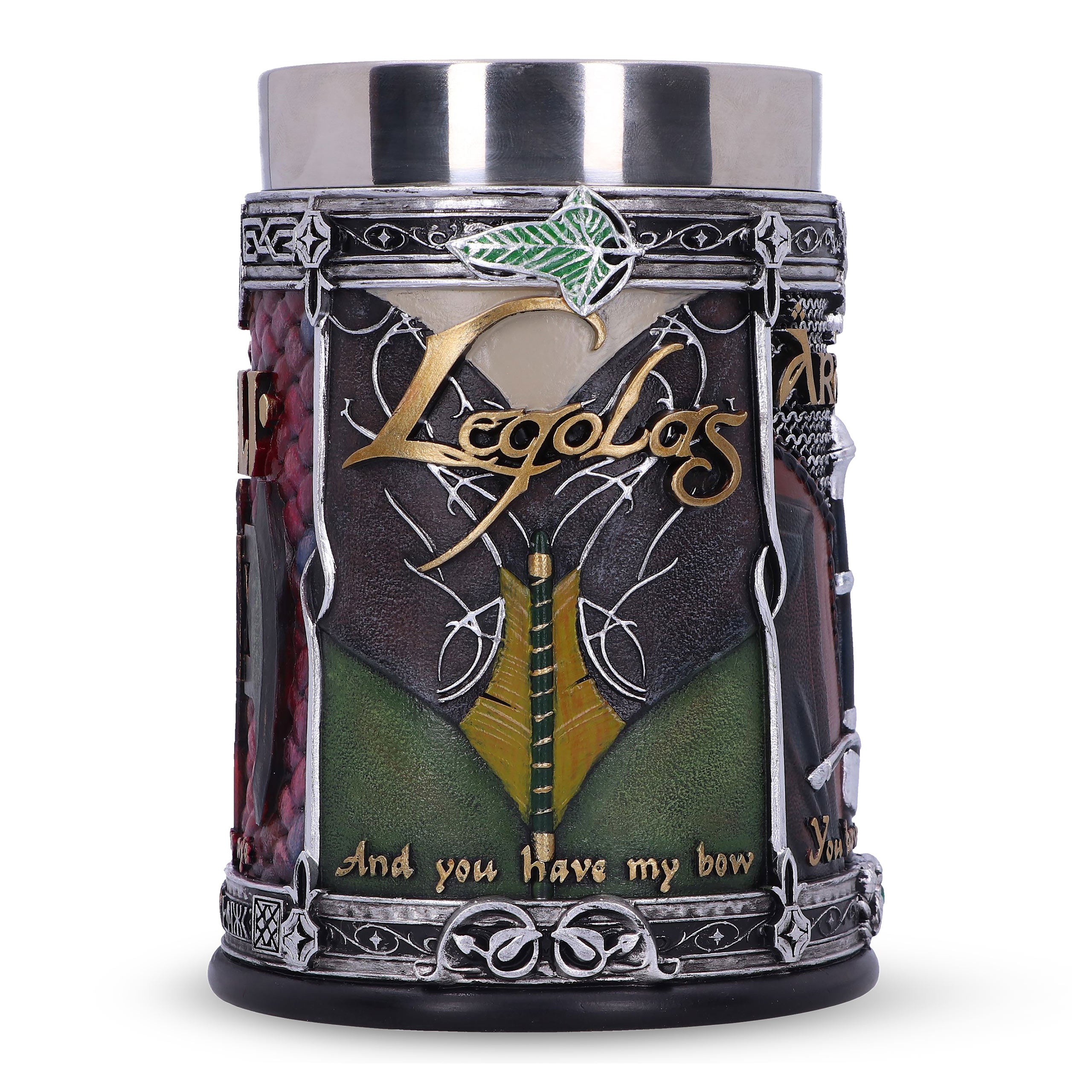 Product image The Lord of the Rings - Aragorn Legolas Gimli Deluxe Tankard
