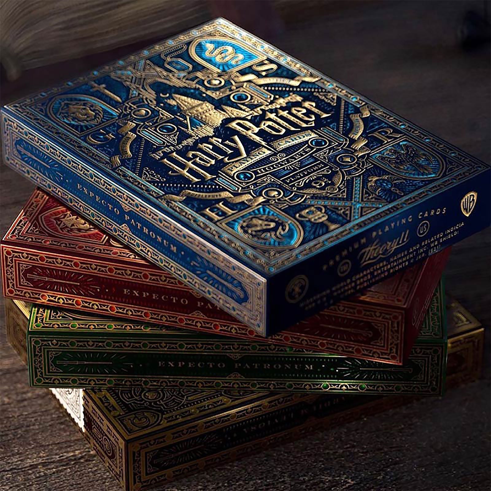 Harry Potter - Slytherin Card Game Deluxe Edition – Elbenwald