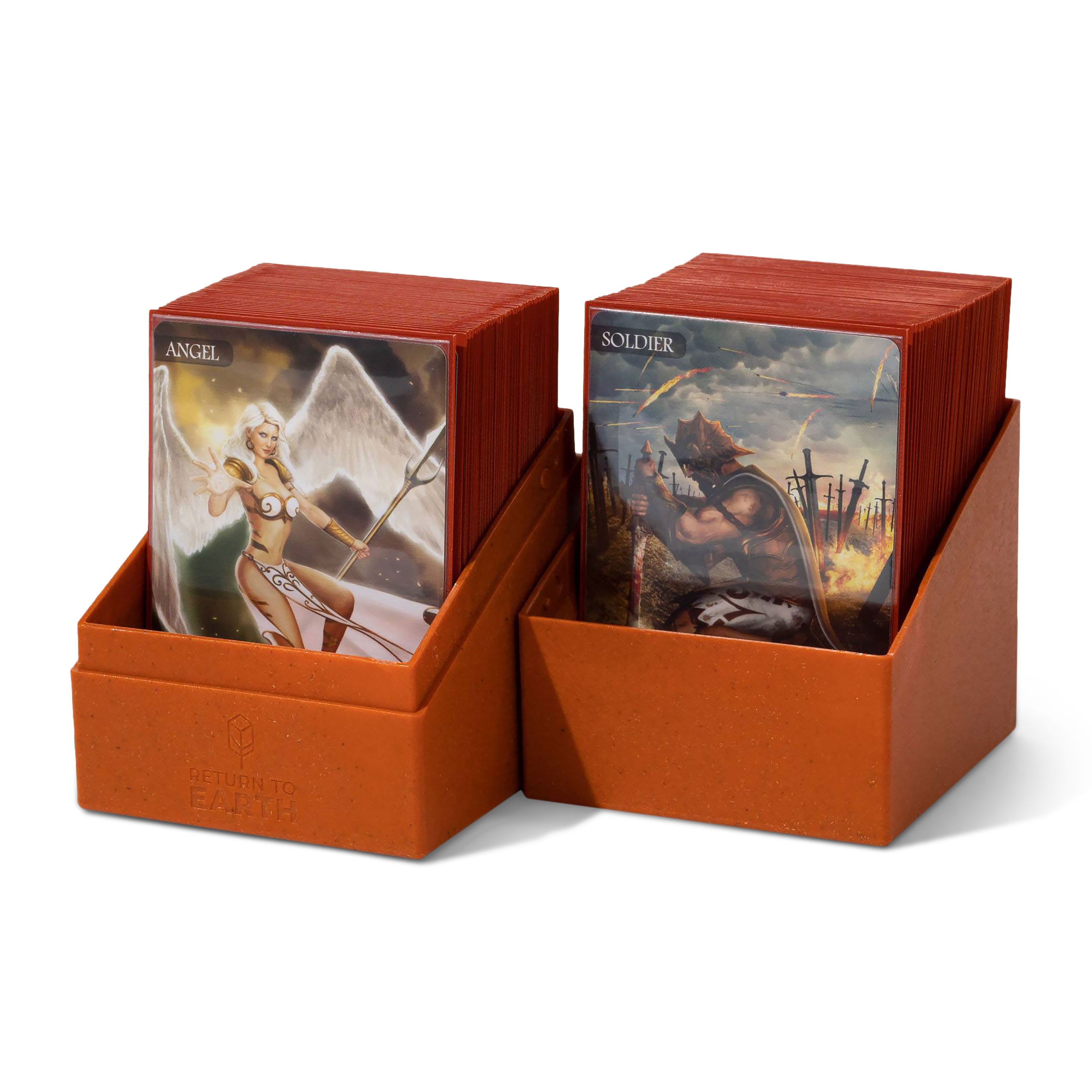 Ultimate Guard orange collectible card box for 100 cards – Elbenwald