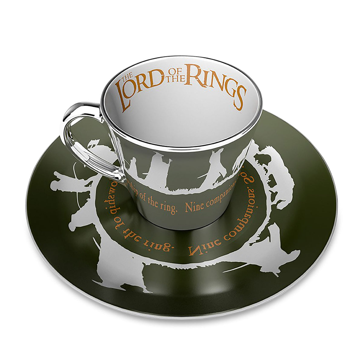 Product image The Lord of the Rings - The Fellowship Mirror Mug with Plate