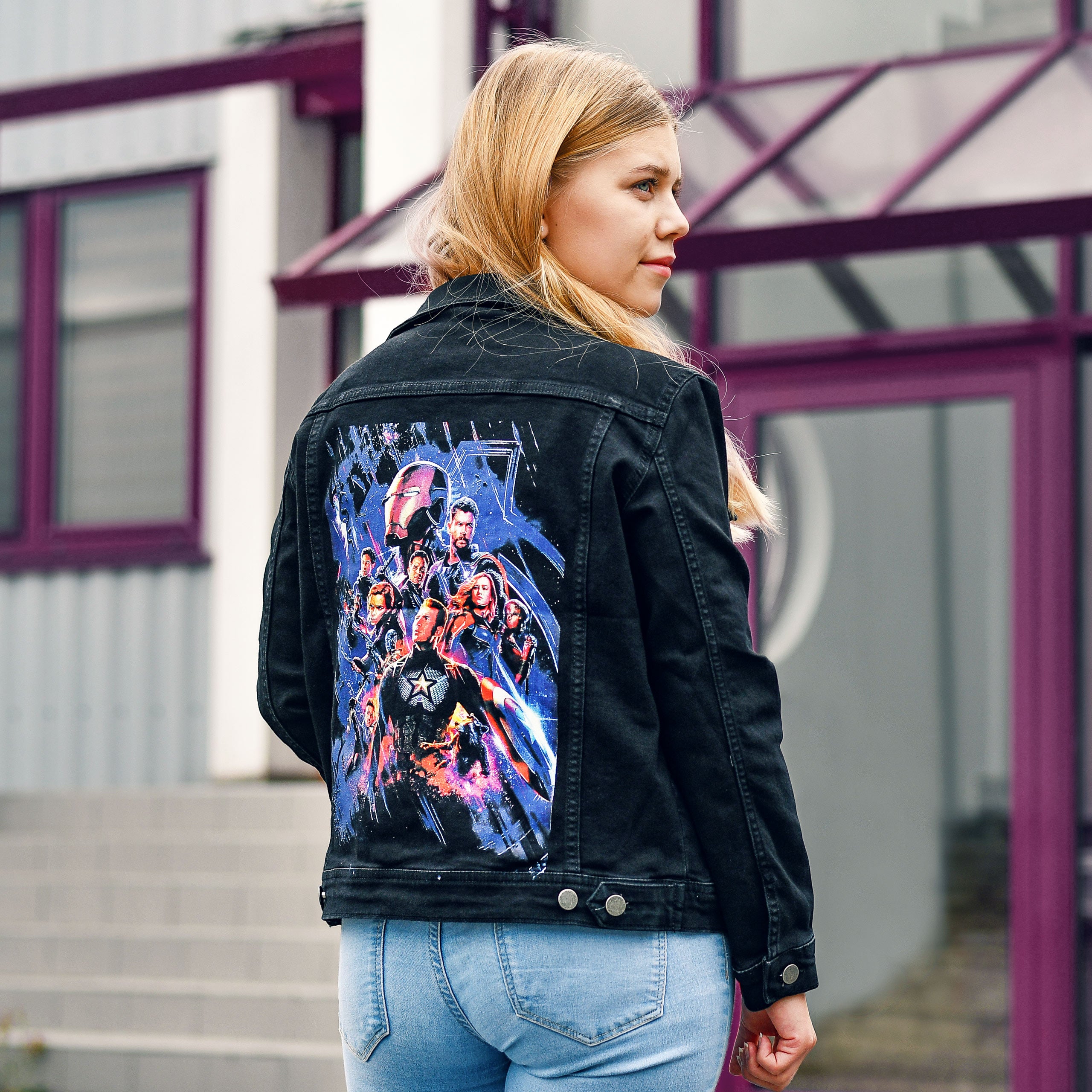 The Infinity Saga Group Denim Jacket - Marvel Avengers – Elbenwald