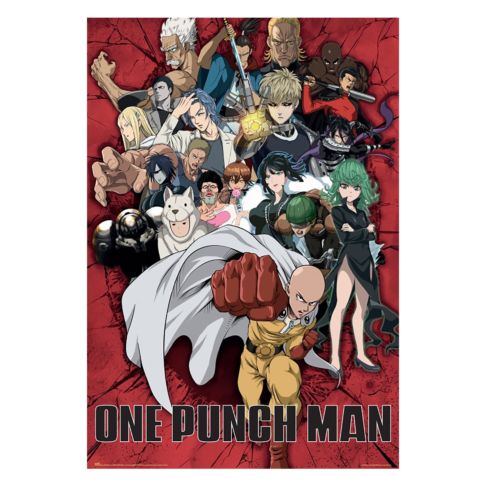One Punch Man - Heroes Poster – Elbenwald