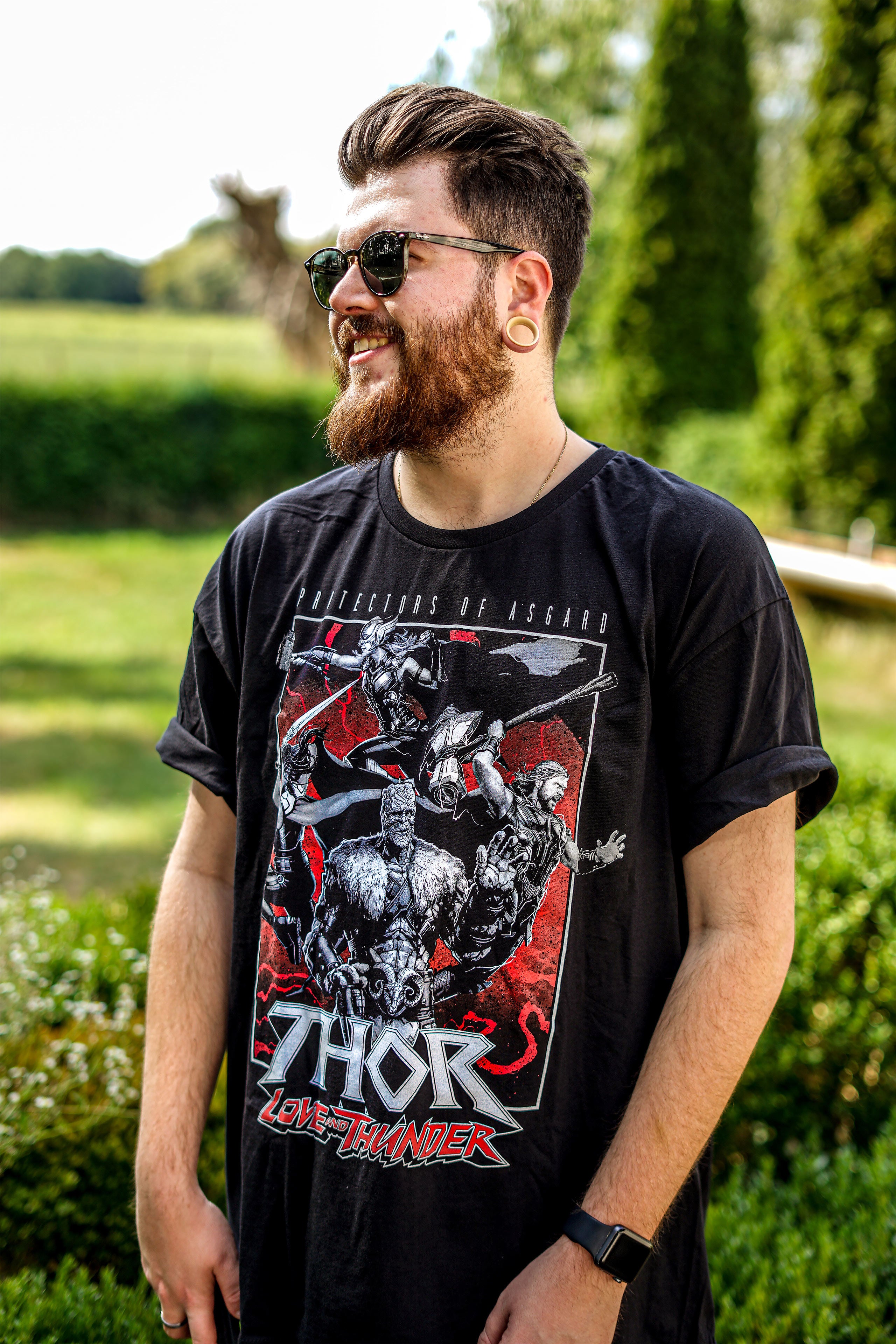 Product image Thor Love & Thunder - Protectors of Asgard T-Shirt black