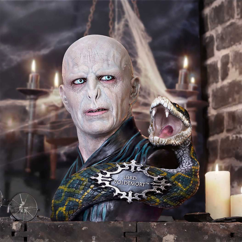 Product image Lord Voldemort with Nagini Bust - Harry Potter