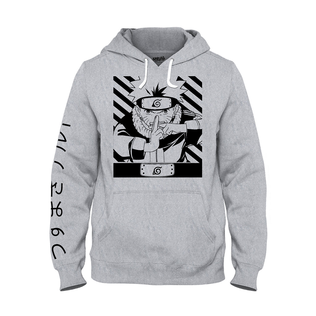 Product image Naruto Shippuden - Uzumaki Naruto Hoodie Grey