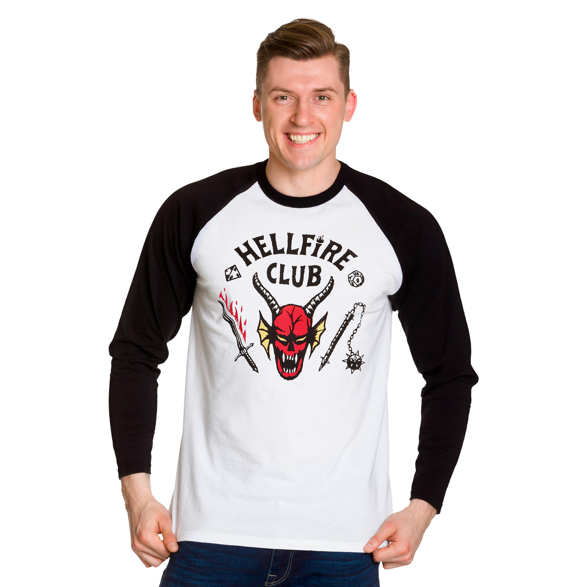 Product image Stranger Things - Hellfire Club Crest Longsleeve