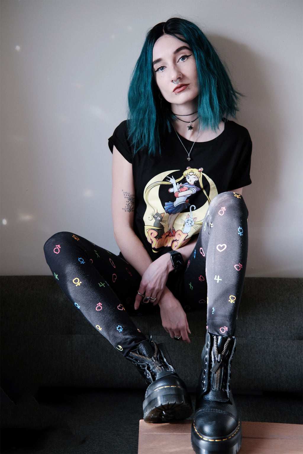 Product image Sailor Moon Symbol Leggings black