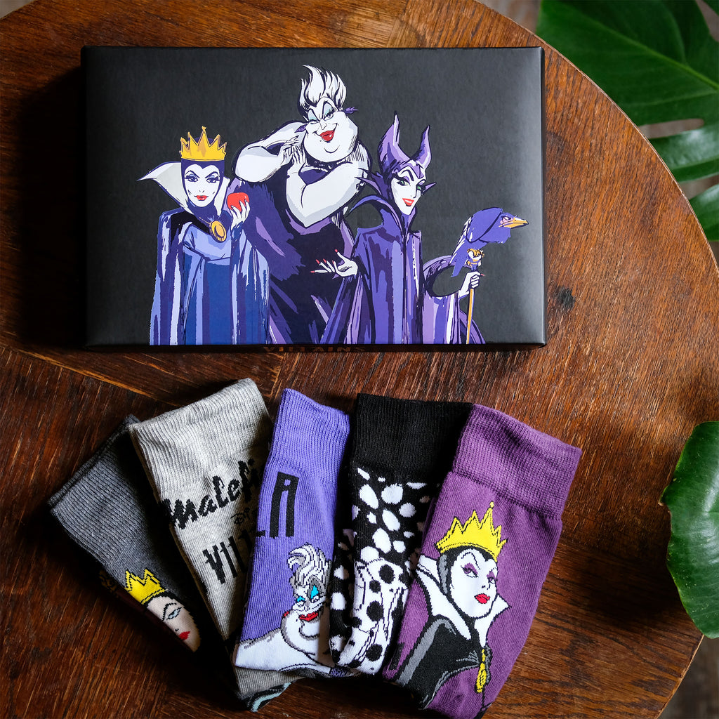 Product image Disney Villains Socks 5-piece Set