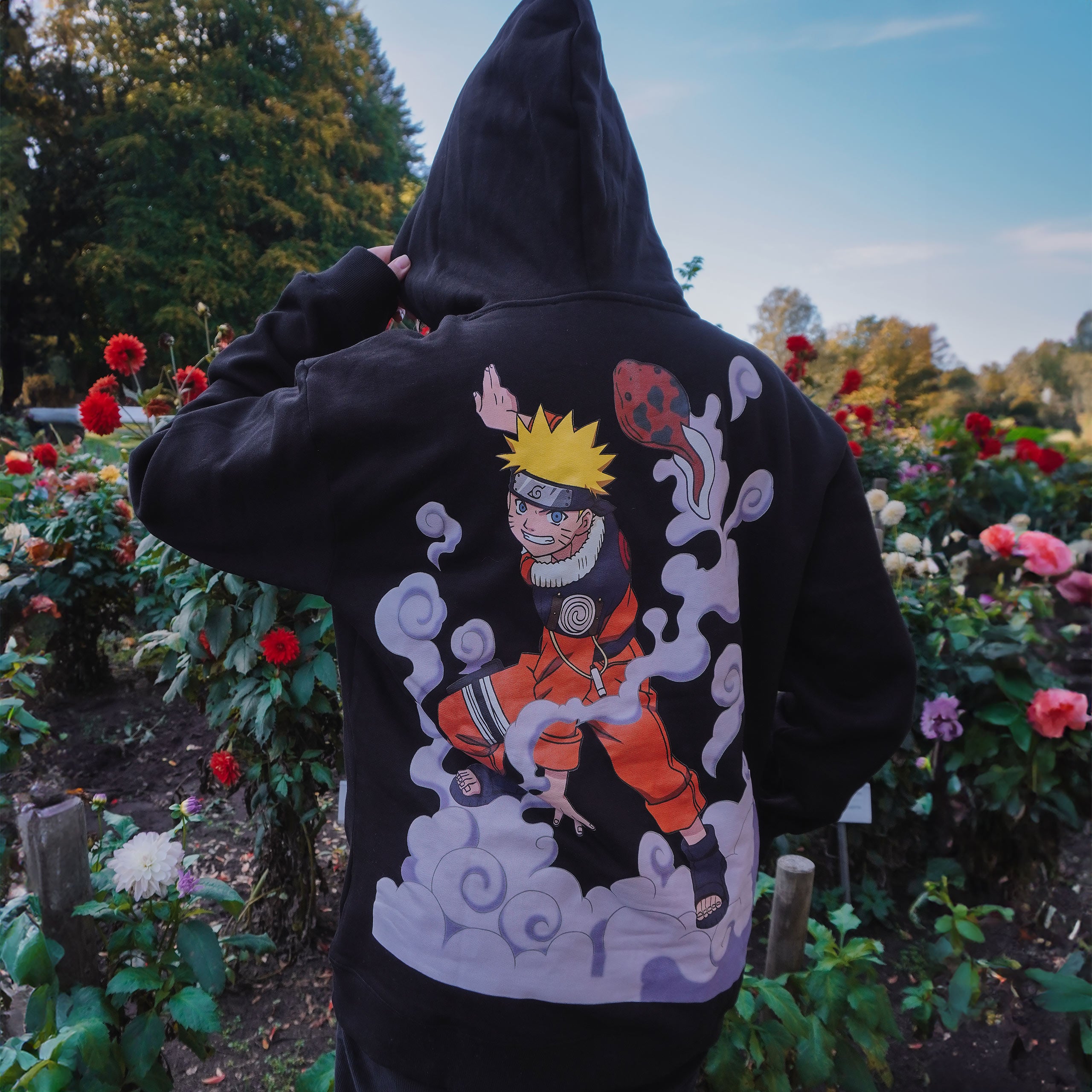 Naruto Oversize Hoodie Black – Elbenwald
