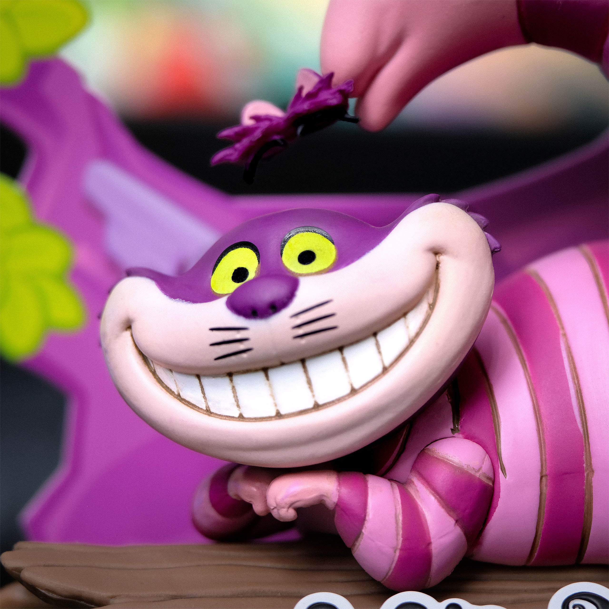 Cheshire Cat All Mad Here Diorama Figure - Alice in Wonderland