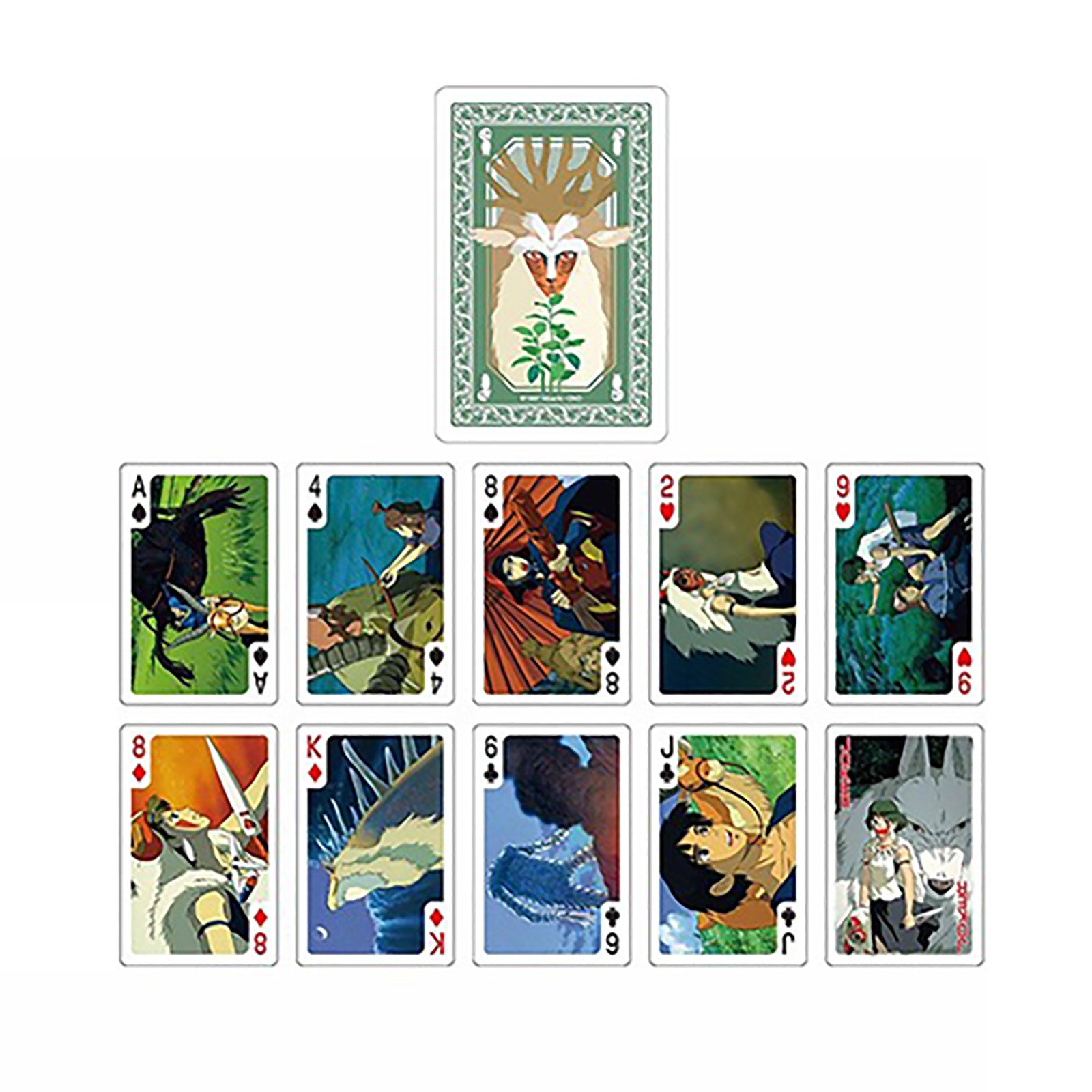 Mononoke トレーディングカード 10パックセット Princess Mononoke Playing Cards – Elbenwald