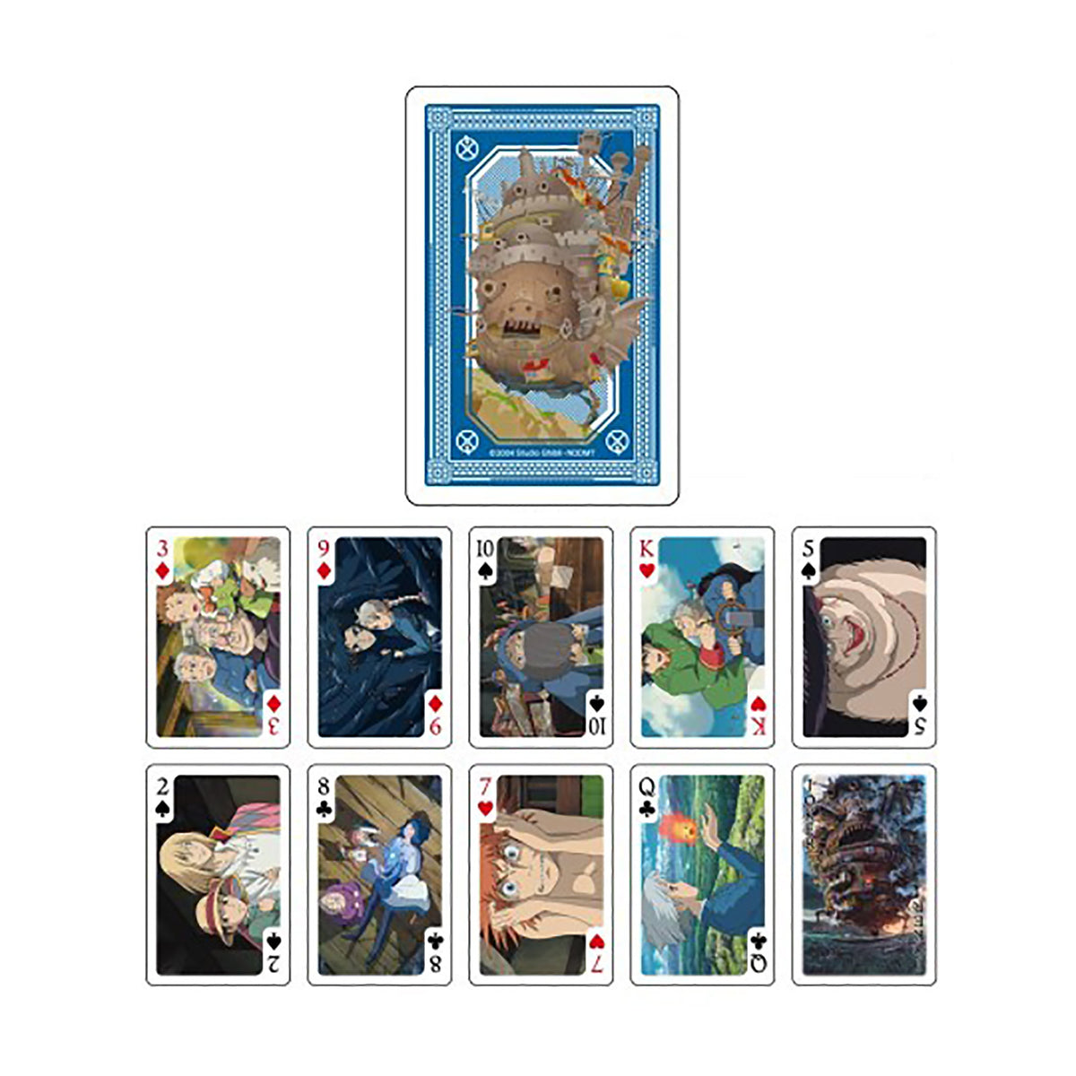 Product image Howl's Moving Castle Playing Cards