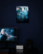 Product image Witcher - Ciri, Yennefer & Geralt Wall Picture with Light